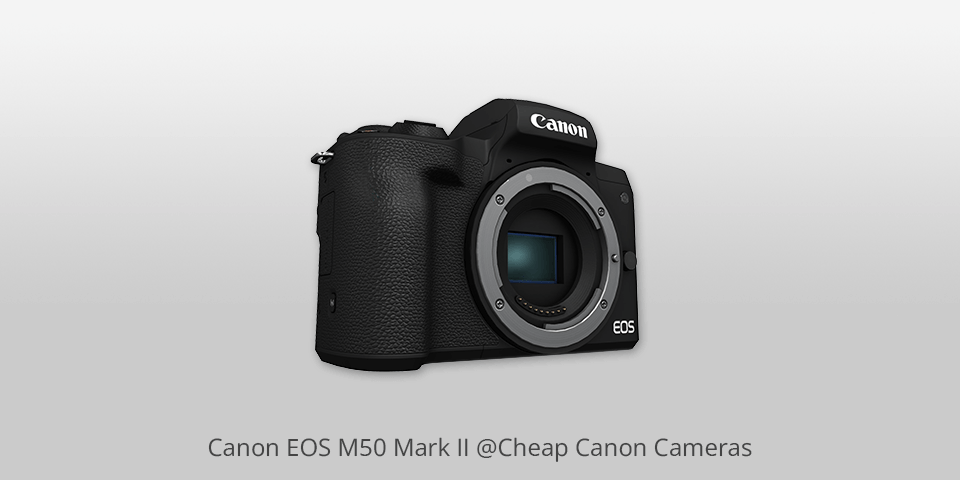 canon eos m50 mark ii cheap canon camera