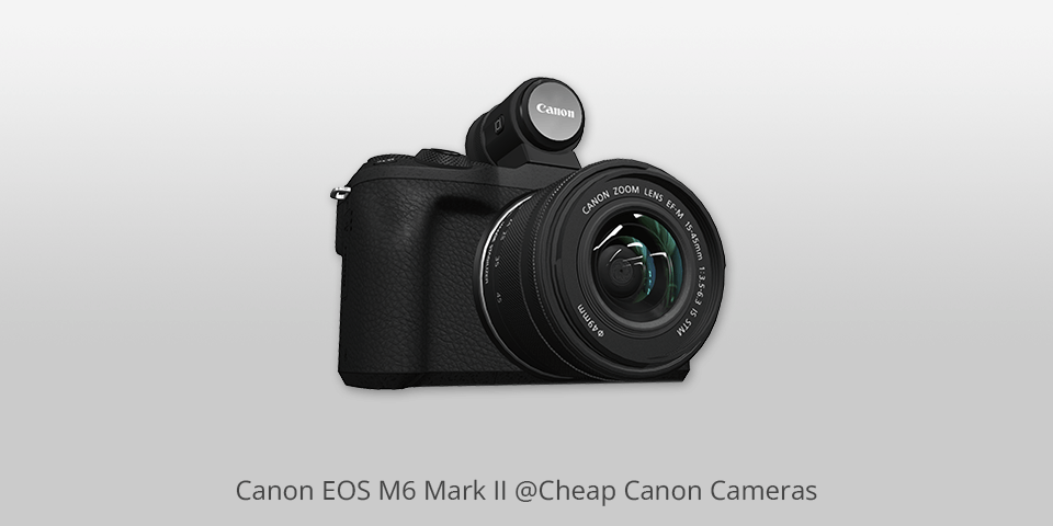 canon eos m6 mark ii cheap canon camera