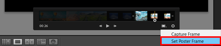 edit videos in adobe lightroom creating video poster frame