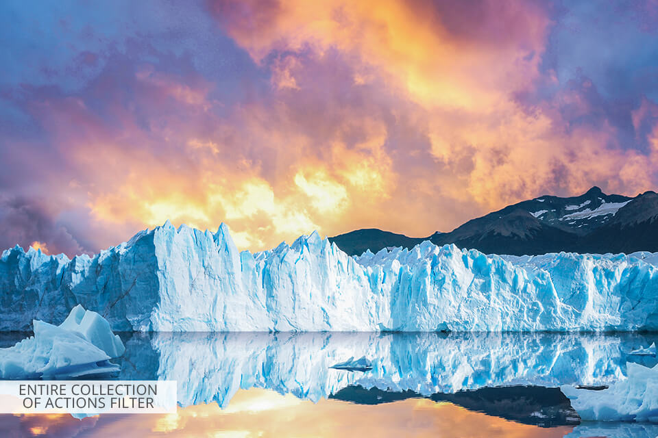 entire collection of actions photoshop filter