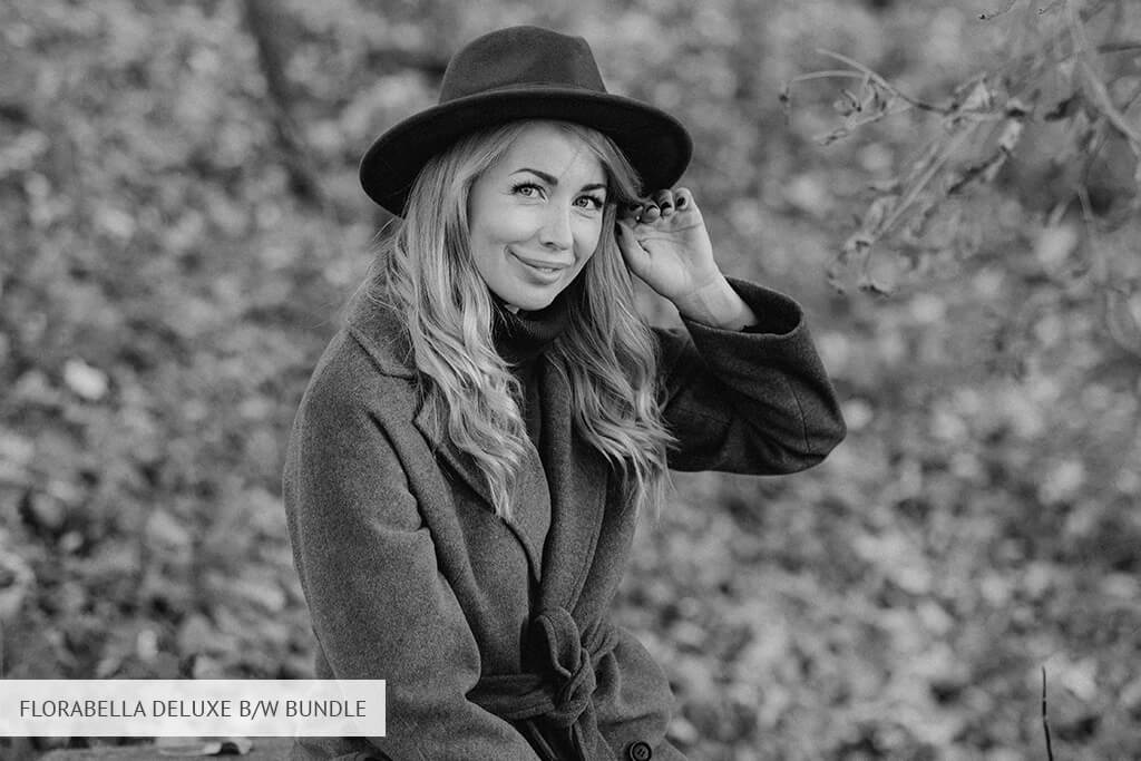 florabella photoshop actions deluxe b/w