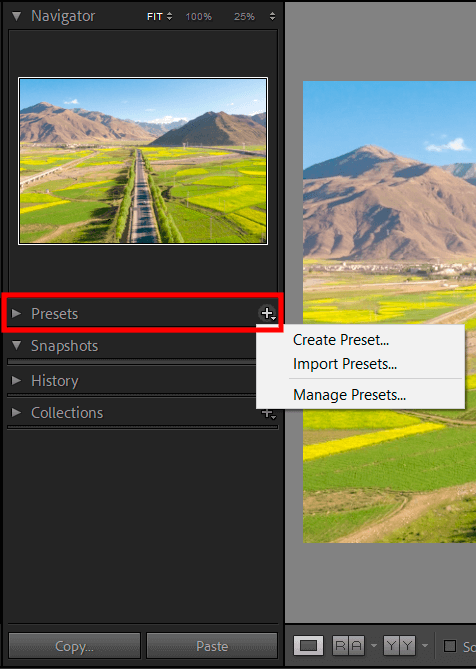 lightroom video editing creating presets