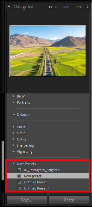 lightroom video editing using presets