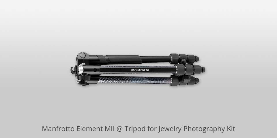 manfrotto element mii jewelry photography kit