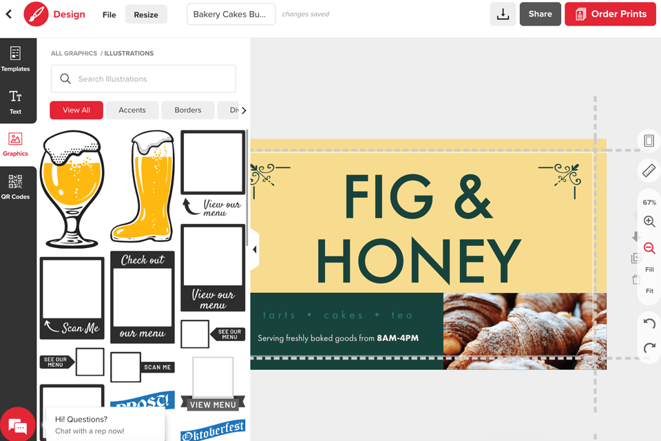 must have menus business card for real estate