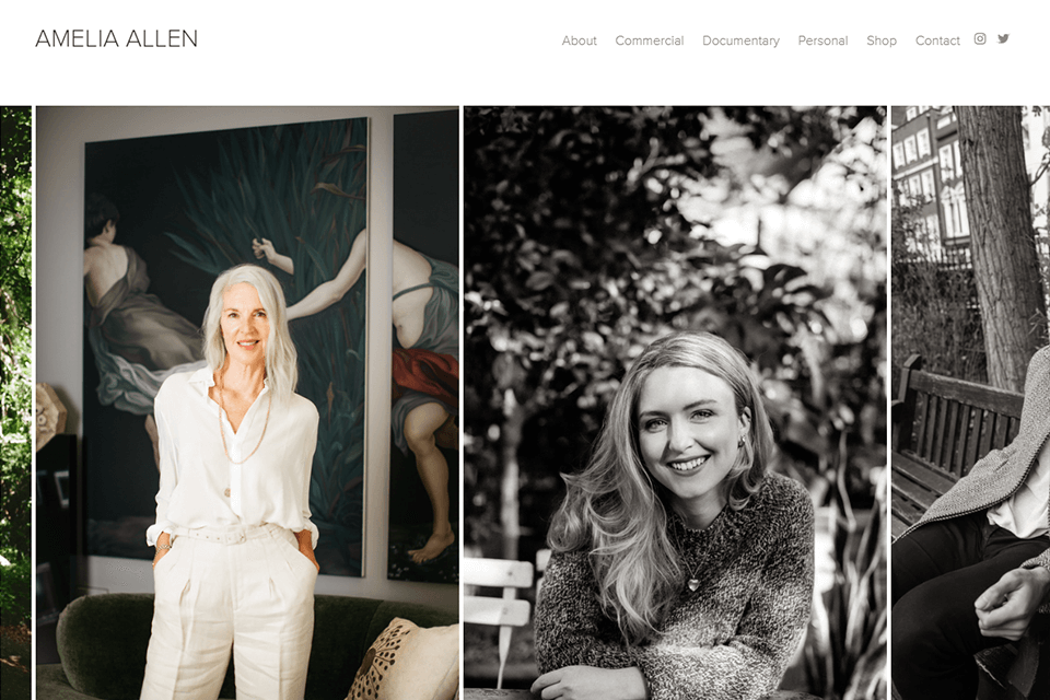 photography portfolio amelia allen