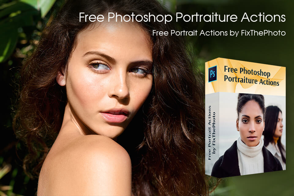 portrait actions by fixthephoto