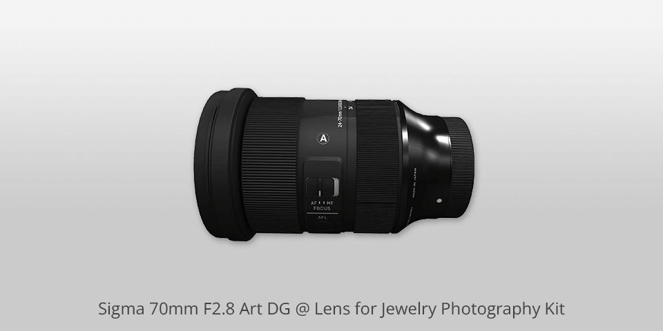 sigma 70mm f2 8 art dg jewelry photography kit