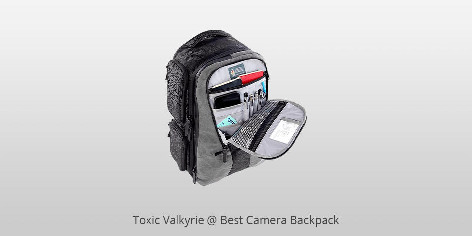 toxic valkrie camera backpack