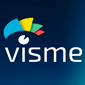 visme free graphic design software logo
