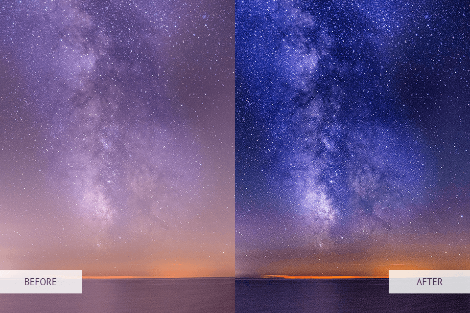 what does dehaze do in lightroom night