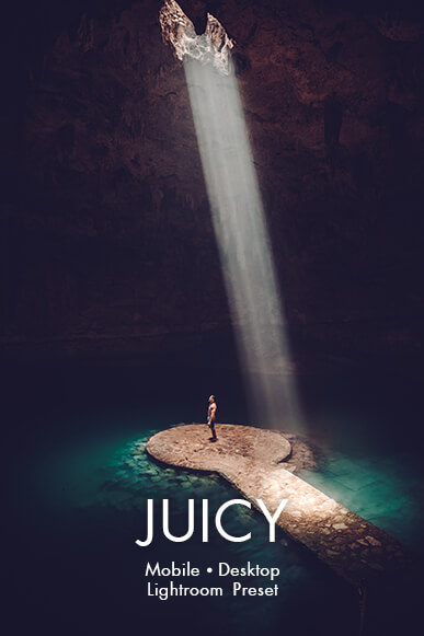 juicy lightroom mobile presets cover