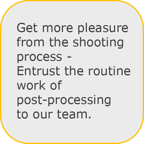 portrait retouching service process