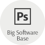 Big software base icon photoshop
