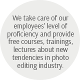 We take care of our employees