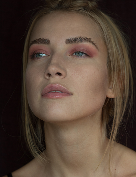 portrait retouching service editing model before