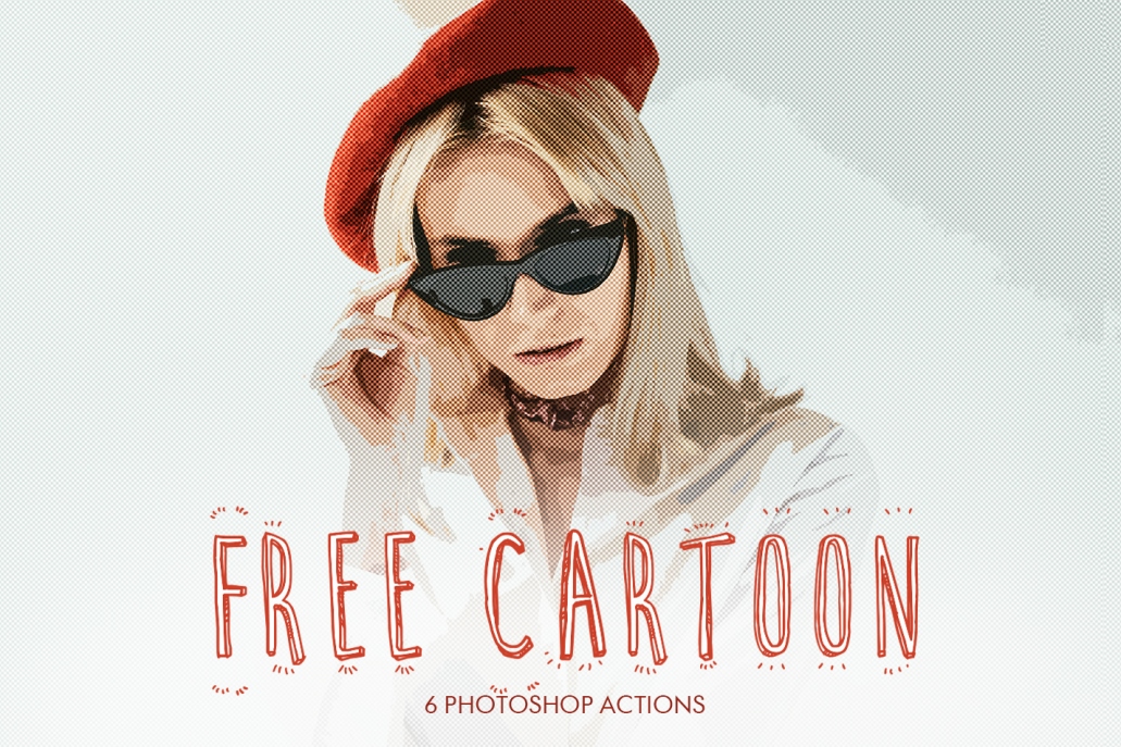 Free Collection of Cartoon Actions for Photoshop