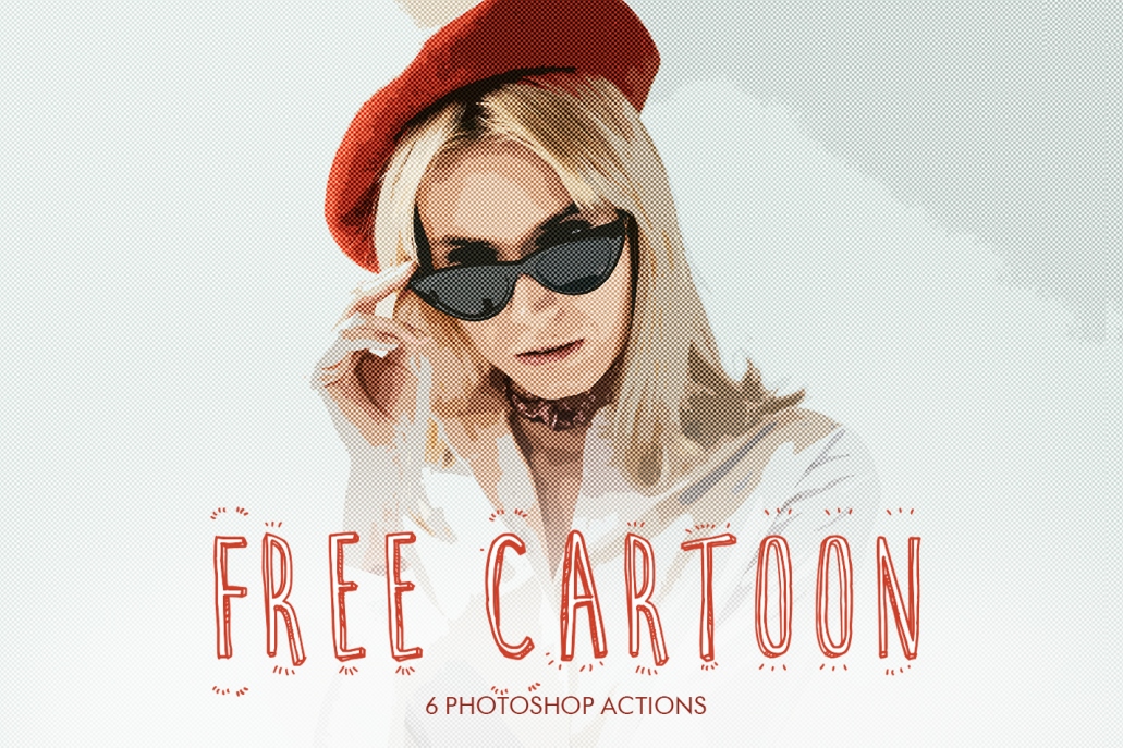 Photo To Cartoon Photoshop Action Free Download - At the end of the