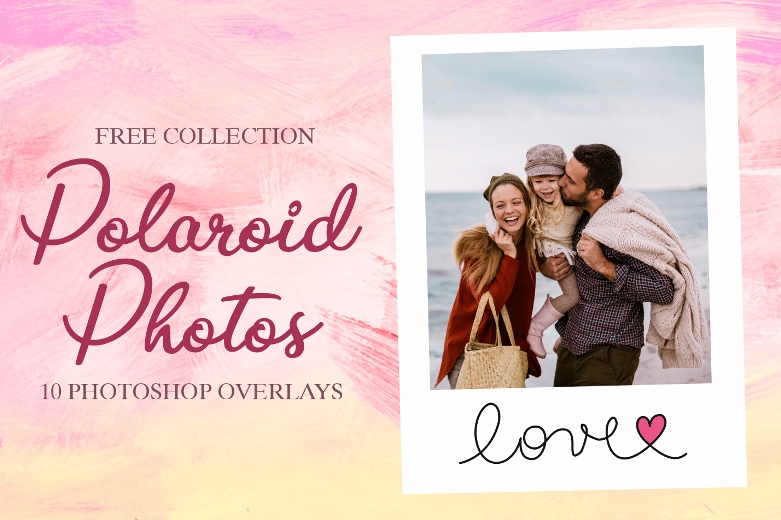 Polaroid Overlay Png Format Polaroid Overlay Photoshop Free Pack