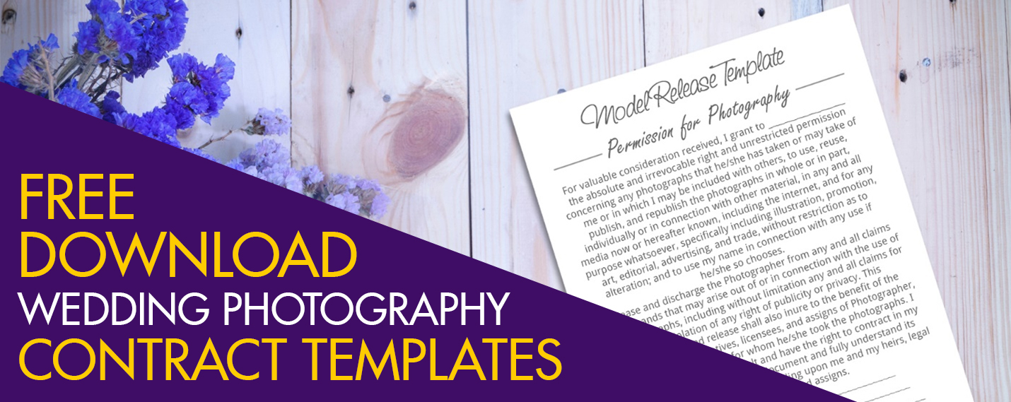 wedding photography contract