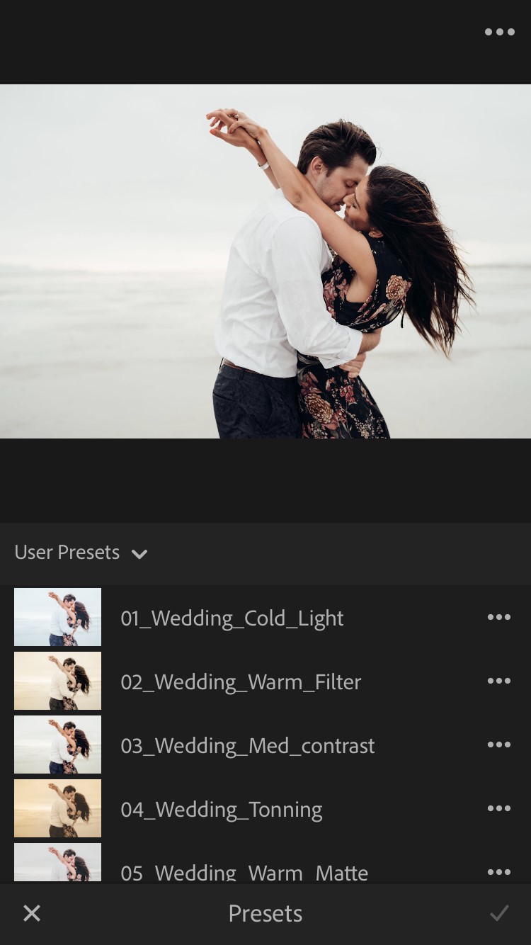 how to install lightroom mobile presets synchronization user presets