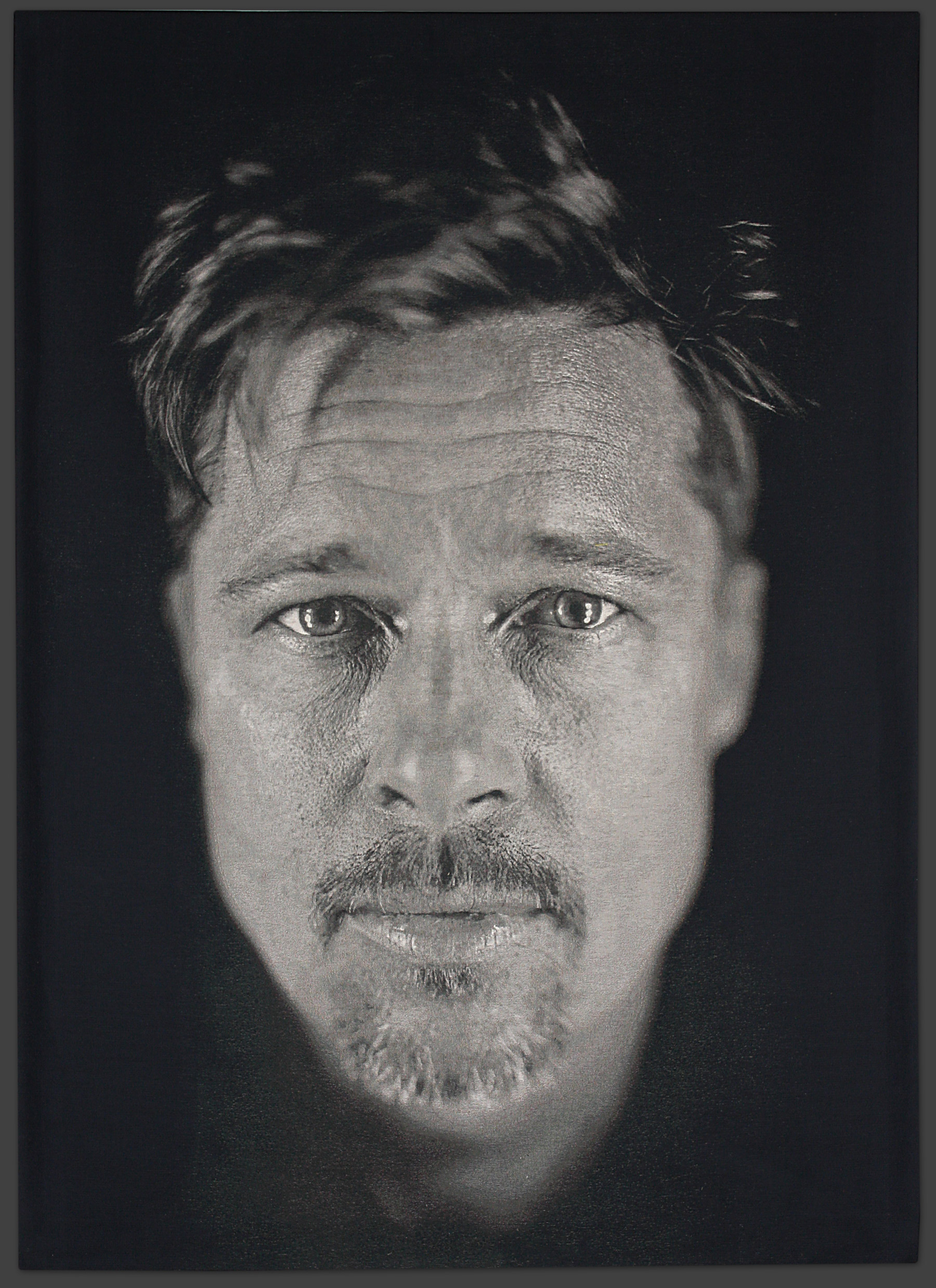 brad pitt against too much photoshop