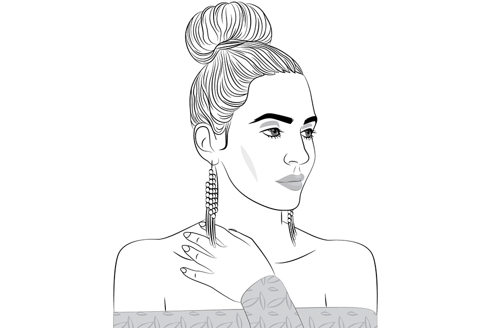 Captivating Eyes - Beautiful Women Portraits - PDF Coloring Book