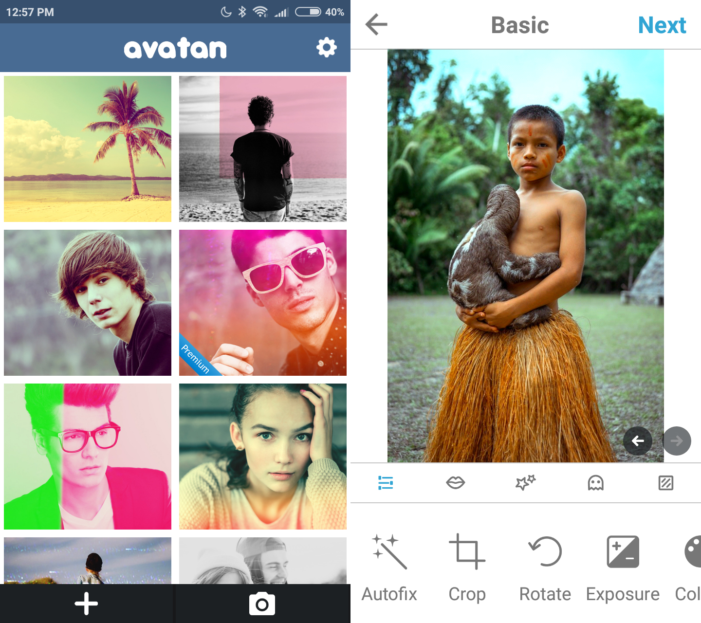 screenshot avatan photo editor app free