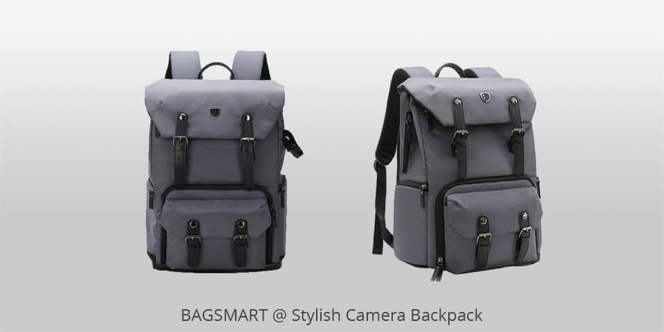 Backpack Travel Laptop Backpack Color : Khaki Shoulder Photography Backpack SLR Digital Bag Tarpaulin Mens Backpack Camera Bag for Outdoor Scratch-Resistant