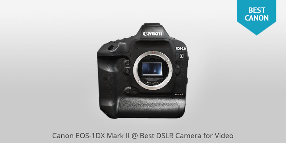 Canon EOS-1DX Mark II Best DSLR for Video