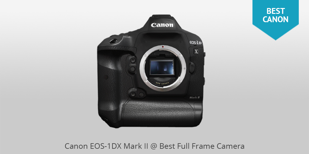 canon 1dx mark ii best full frame camera