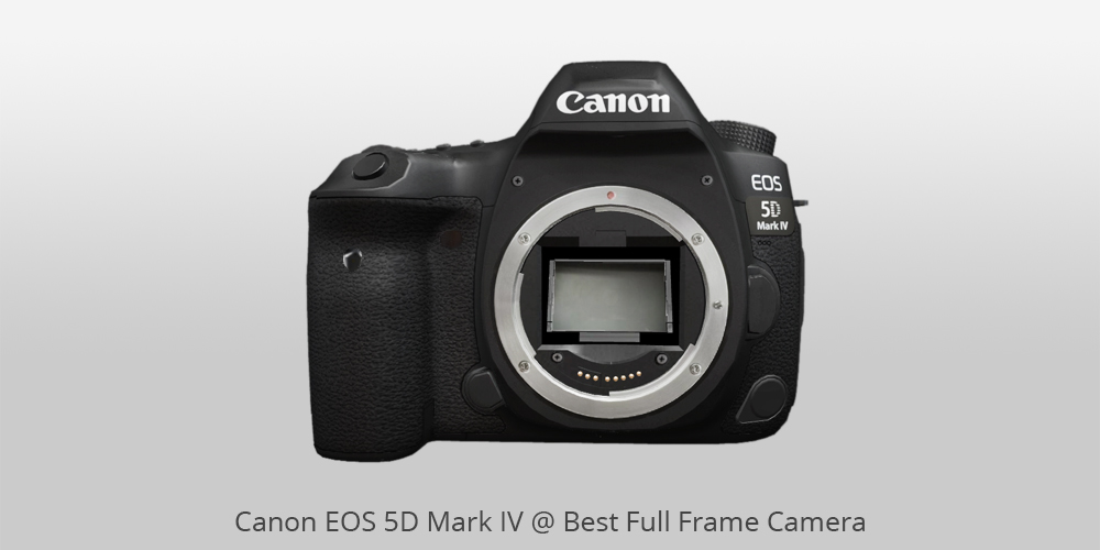 Canon 5d mark iv best full frame camera