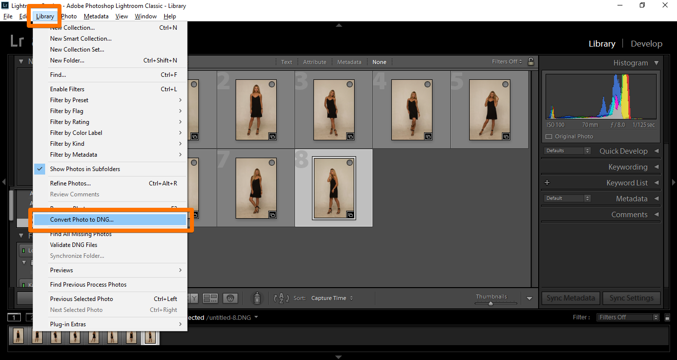 open .raf files on adobe lightroom 5.3