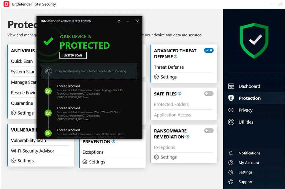 Bitdefender Total Security - Software Downloads