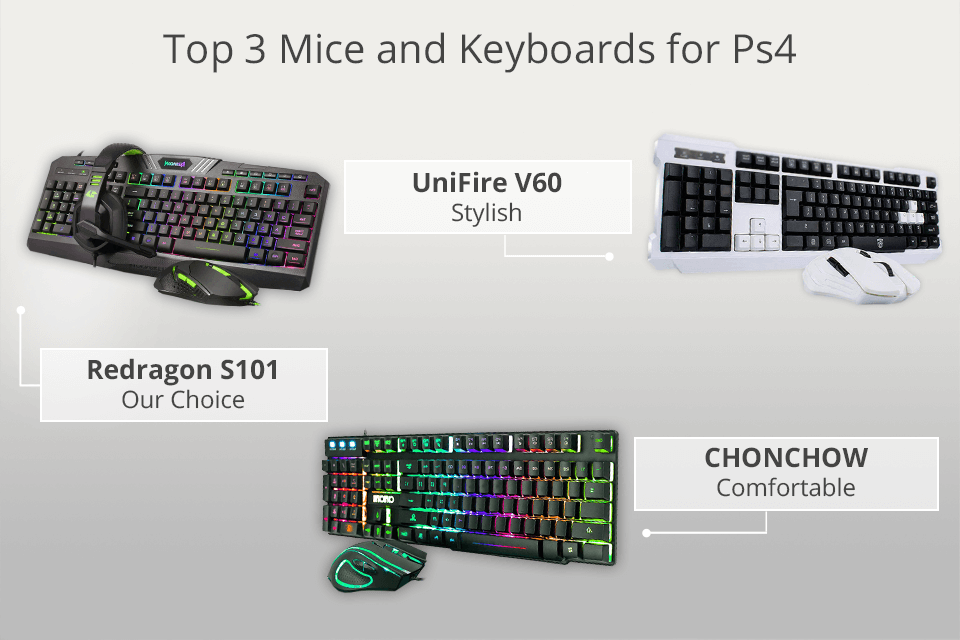 ps4 games that use keyboard and mouse