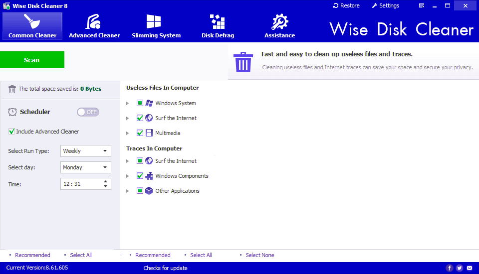 wise disk cleaner download