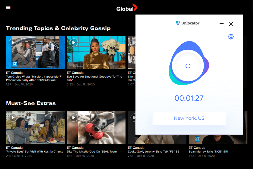 Watch best sale global tv