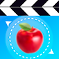 blur video & imageblur background video app logo