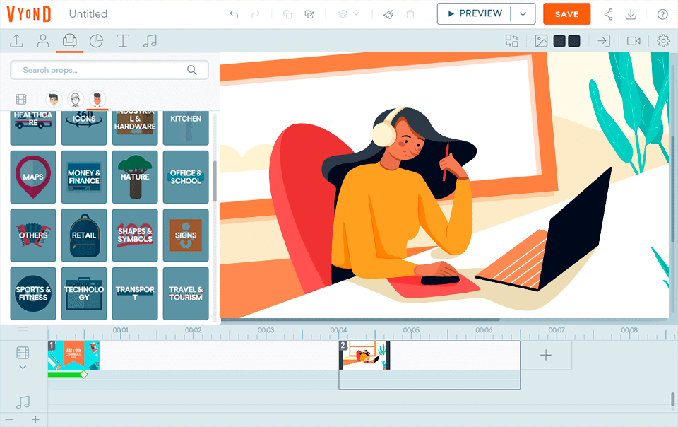 vyond animation software for beginners 