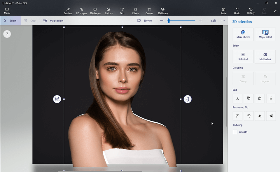 How To Remove Background In Paint 3d 5 Steps - How To Remove White Background Paint 3d
