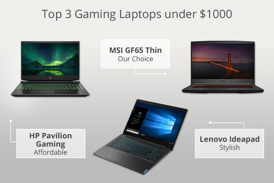 7 Best Gaming Laptops Under 1000 in 2024