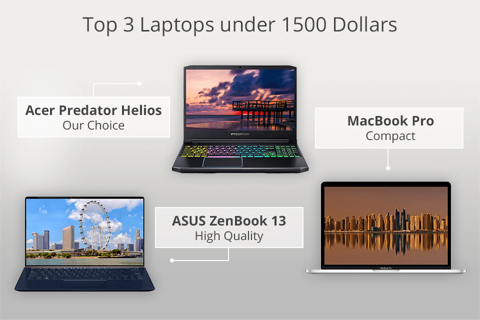 Best laptops under $1500