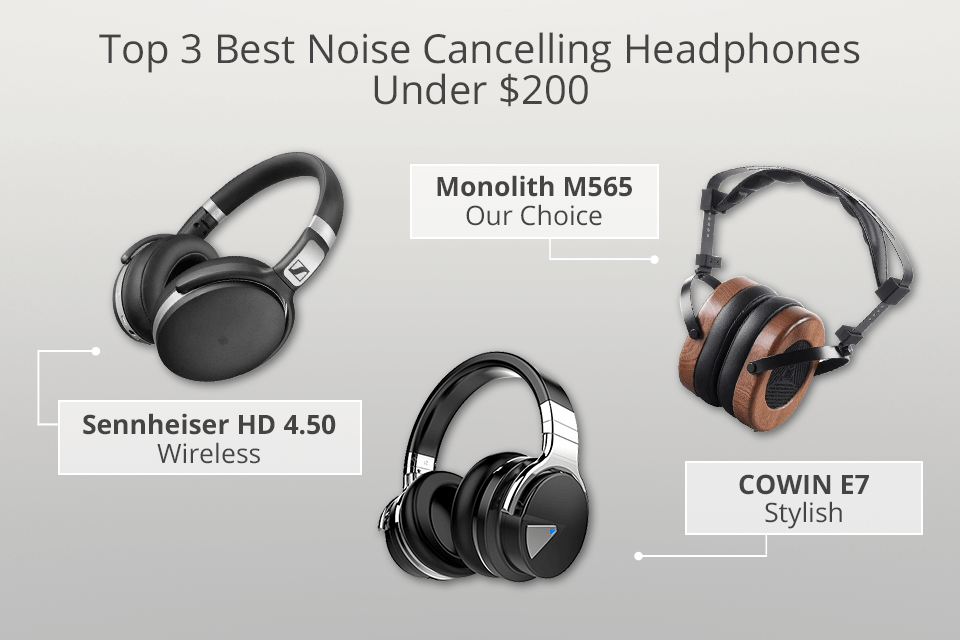 7 Best Noise Cancelling Headphones Under 200 in 2024