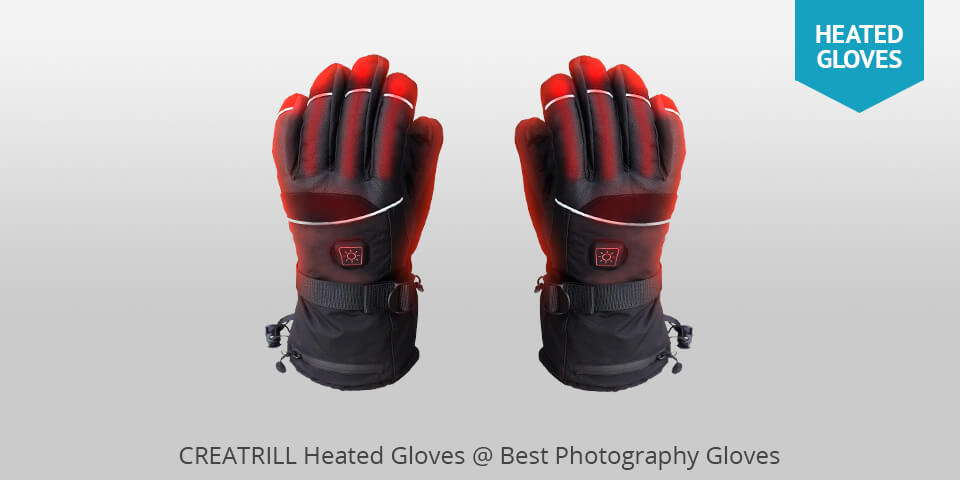 creatrill heated photography gloves