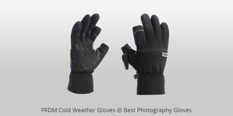 frdm cold weather photography gloves