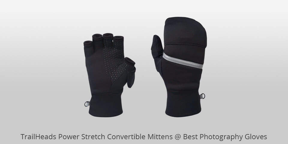 trailheads power stretch convertible mittens photography gloves