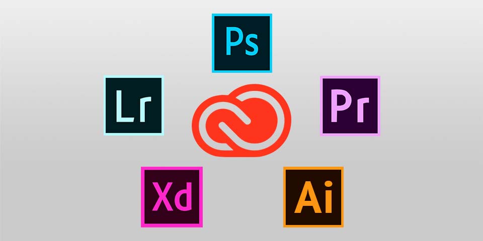 logotipo da creative cloud