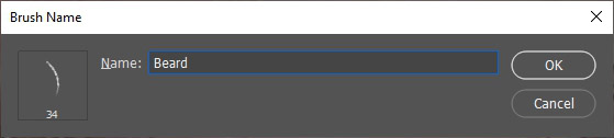 name the beard photoshop brush