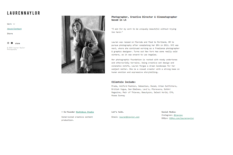Simple Biography Examples