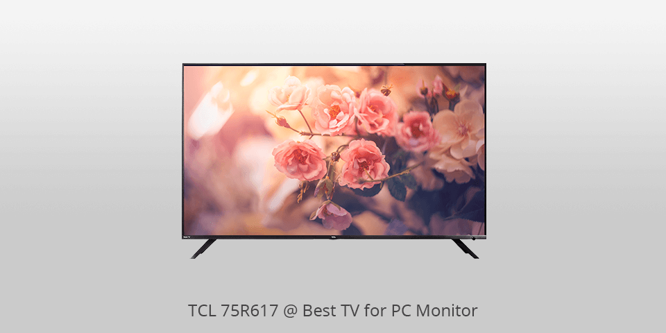 best tv for pc monitor 2020